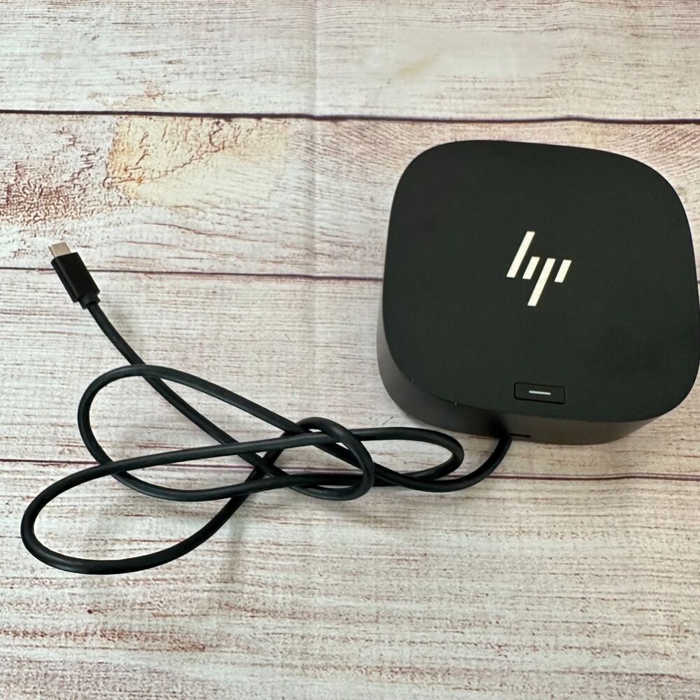 HP USB-C DOCK G5 HSN-IX02 docking station HDMI DP 4K Type-C No AC Cord T3222 - Picture 3 of 4
